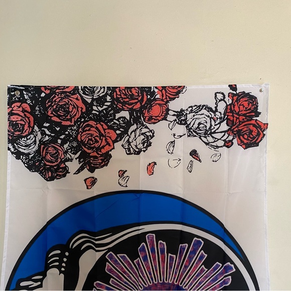 Grateful Dead Flag - Banner - Jerry Garcia - Steal Your Face - Picture 4 of 5